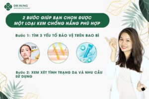 cách chọn kem chống nắng